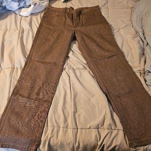 Brown men's Wrangler jeans size 36x30
